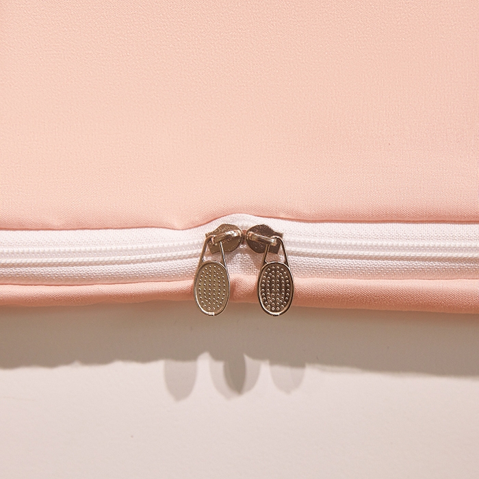 91家纺网 家纺一手货源 找家纺 富莱星蚊帐 2025新款无涂层温和植绒强遮光学生蚊帐-浅语 浅语-暖粉