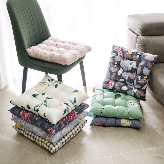 91家纺网 家纺一手货源 找家纺 （总）闲鱼家纺2025新款特价清仓坐垫 赠品 颜色随机