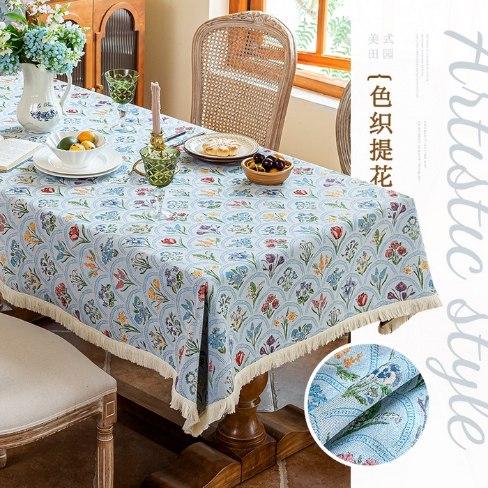 91家纺网 家纺一手货源 找家纺 （总）大梧2025新款千花桌布