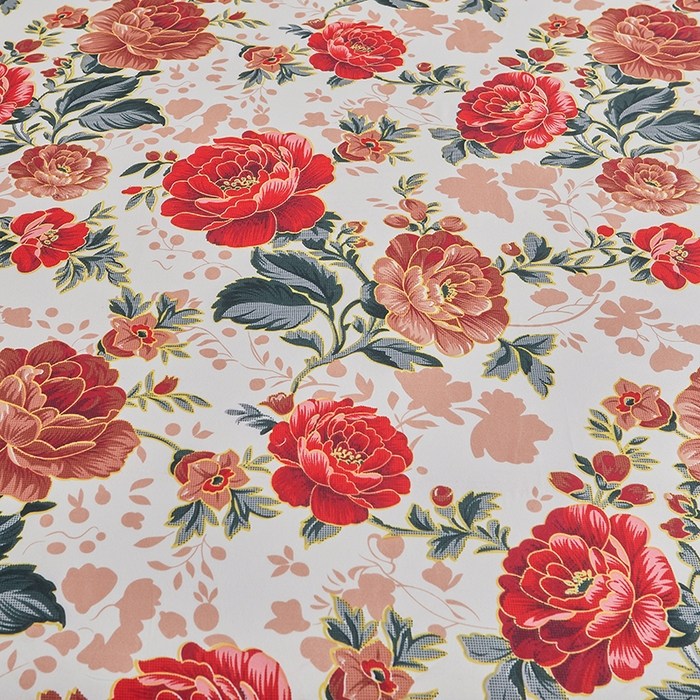 91家纺网 家纺一手货源 找家纺 艾裙海2025新款印花床裙三件套 -可跨境 国色牡丹