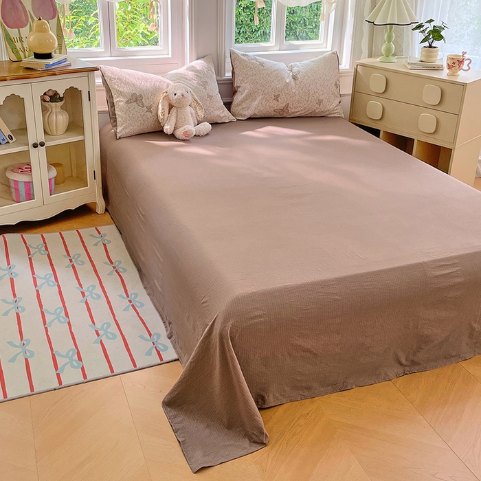 91家纺网 家纺一手货源 找家纺 梦卓家纺 2025新款超柔云感双层纱四件套 蝴蝶梦境