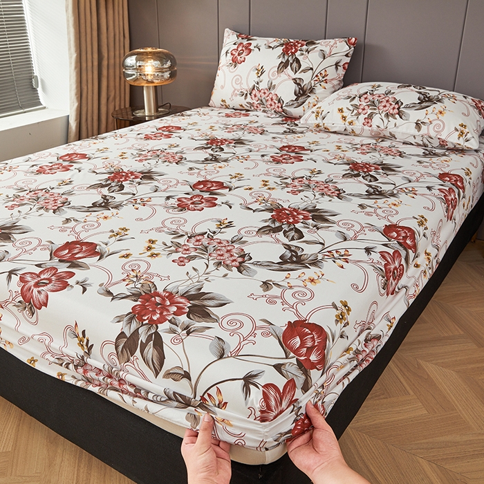 91家纺网 家纺一手货源 找家纺 （总）艾裙海 2025新款冰丝凉席三件套系列-床裙款