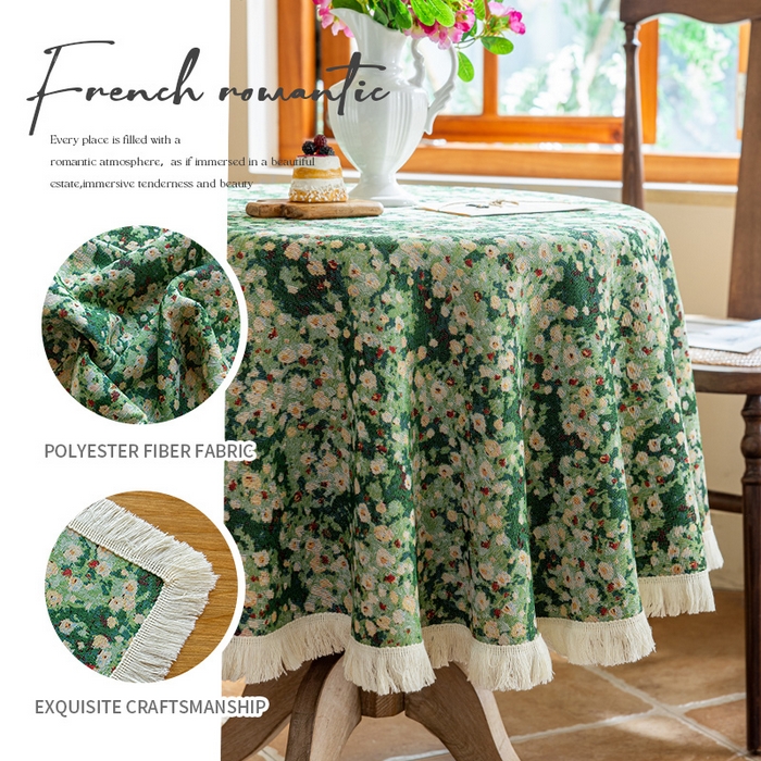 91家纺网 家纺一手货源 找家纺 （总）大梧2025新款绿茵桌布