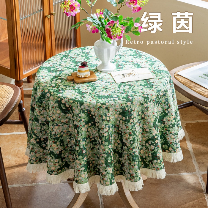 大梧2025新款绿茵桌布 绿 茵2（圆桌）