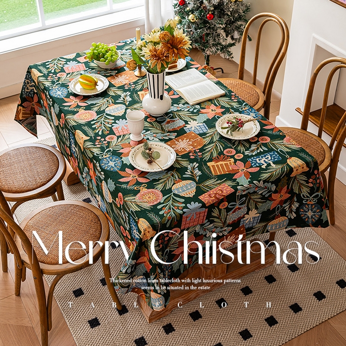 91家纺网 家纺一手货源 找家纺 大梧2025新款森物语桌布 森物语