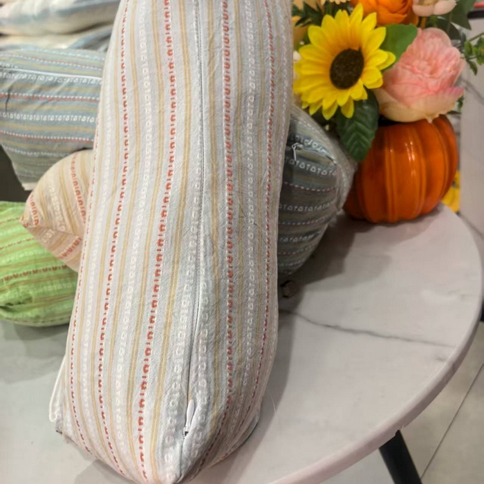 91家纺网 家纺一手货源 找家纺 （总）云熙枕业 2025新款全棉三角苦荞麦护颈枕枕头枕芯