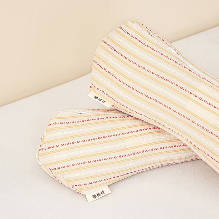 91家纺网 家纺一手货源 找家纺 （总）云熙枕业 2025新款全棉三角苦荞麦护颈枕枕头枕芯