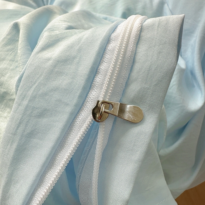 91家纺网 家纺一手货源 找家纺 老K (原美阁） 2025年新款水洗棉刺绣四件套学生季单人床宿舍三件套 晚安