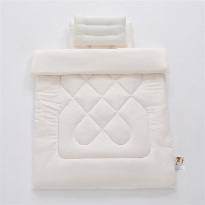 91家纺网 家纺一手货源 找家纺 （总）嗨皮宝贝 2025新款儿童幼儿园套件内胆水洗棉大豆被芯系列被子三件套垫芯垫被