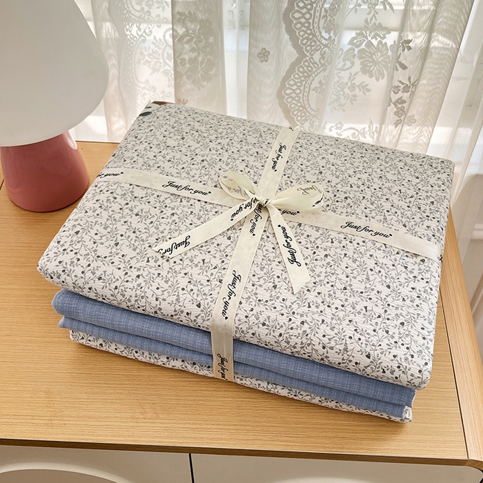 91家纺网 家纺一手货源 找家纺 梦卓家纺 2025新款超柔云感双层纱四件套 熊猫梦想家