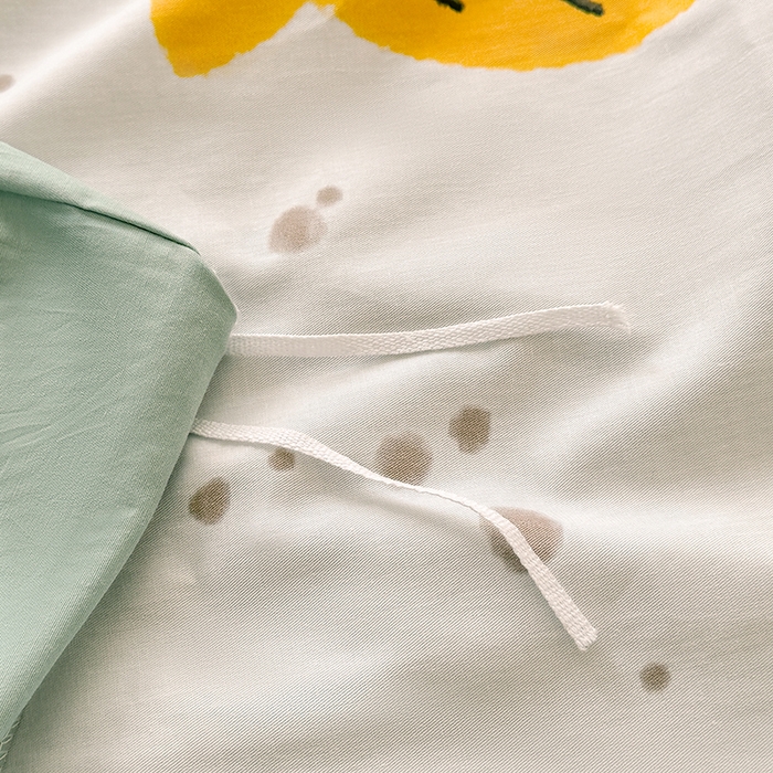 91家纺网 家纺一手货源 找家纺 玉元坊 2025新款通纯色全棉床笠纯棉床裙学生床单三四件套基础款 猫钓鱼