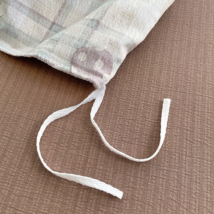 91家纺网 家纺一手货源 找家纺 梦卓家纺 2025新款超柔云感双层纱四件套 奶油啵啵