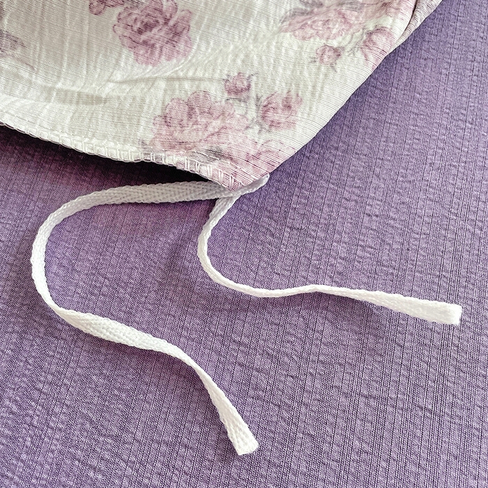 91家纺网 家纺一手货源 找家纺 梦卓家纺 2025新款超柔云感双层纱四件套 陌上花开