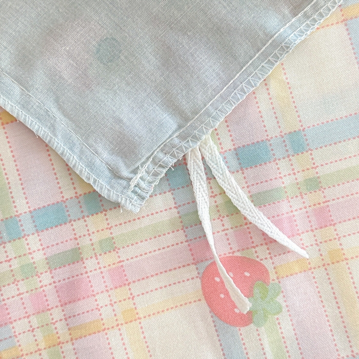 91家纺网 家纺一手货源 找家纺 帛织澜 12868全棉喷气印花四件套 草莓派