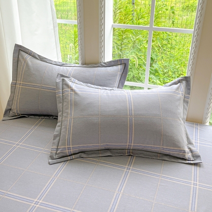 91家纺网 家纺一手货源 找家纺 （总）莱通家纺 2025新款新疆棉加厚生态磨毛印花单枕套