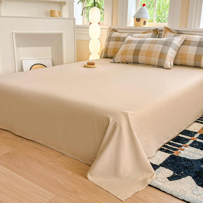 91家纺网 家纺一手货源 找家纺 帛织澜家纺 2025新款12868全棉喷气印花床单单件 佐罗-B版