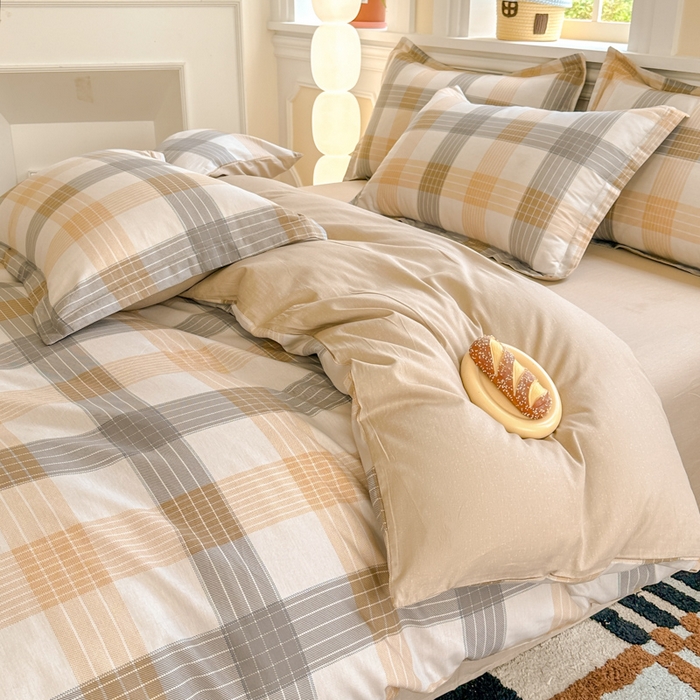 91家纺网 家纺一手货源 找家纺 帛织澜 12868全棉喷气印花四件套 佐罗