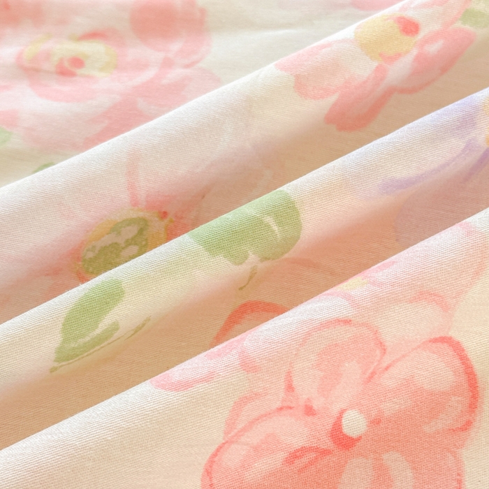 91家纺网 家纺一手货源 找家纺 帛织澜 12868全棉喷气印花四件套 遇妍