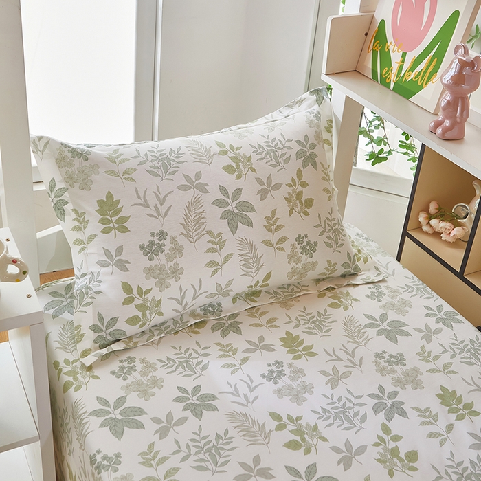 91家纺网 家纺一手货源 找家纺 安逸家纺 2024新款全棉学生三件套纯棉学生宿舍三件套 洛克庄园