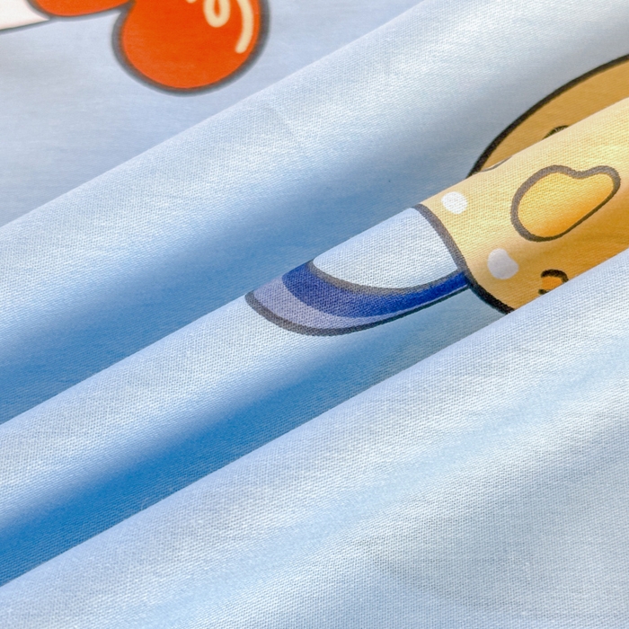 91家纺网 家纺一手货源 找家纺 帛织澜家纺 2025新款喷气12868系列纯棉印花单床笠 太空奇遇