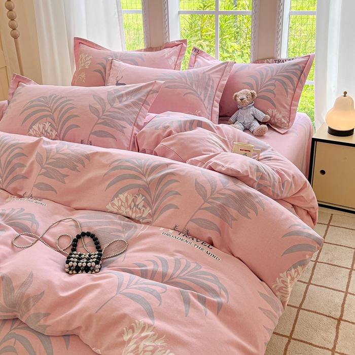 91家纺网 家纺一手货源 找家纺 莱通家纺 2025新款新疆棉加厚生态磨毛印花单被套 时尚都市