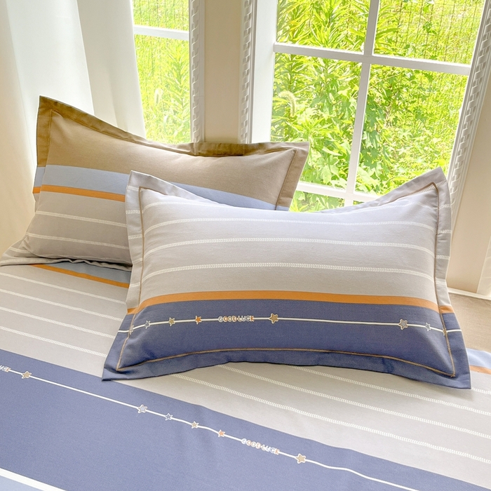 91家纺网 家纺一手货源 找家纺 莱通家纺 2025新款新疆棉加厚生态磨毛印花四件套 米兰印象