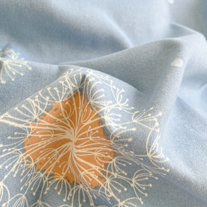 91家纺网 家纺一手货源 找家纺 莱通家纺 2025新款新疆棉加厚生态磨毛印花单被套 蒲公英