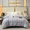 91家纺网 家纺一手货源 找家纺 凌鼎 2025新款喷气加厚磨毛单被套 法兰克灰