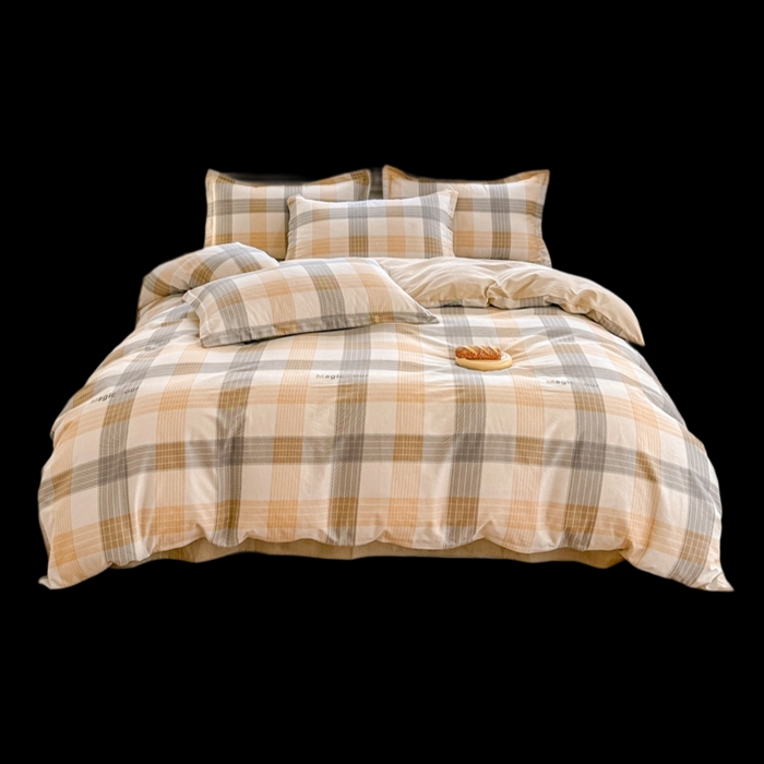 91家纺网 家纺一手货源 找家纺 帛织澜 12868全棉喷气印花四件套 佐罗