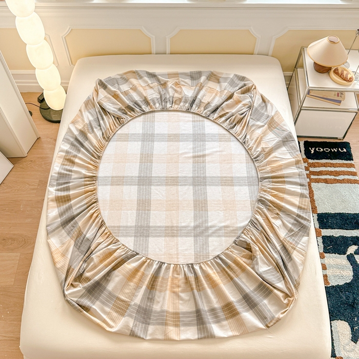 91家纺网 家纺一手货源 找家纺 帛织澜家纺 2025新款喷气12868系列纯棉印花单床笠 佐罗