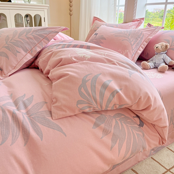 91家纺网 家纺一手货源 找家纺 莱通家纺 2025新款新疆棉加厚生态磨毛印花单被套 时尚都市