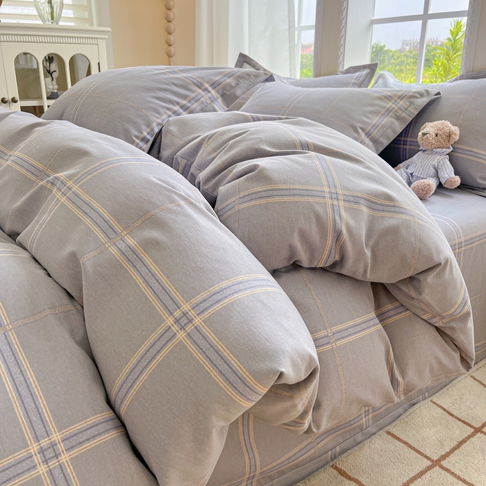 91家纺网 家纺一手货源 找家纺 莱通家纺 2025新款新疆棉加厚生态磨毛印花单被套 莫里特