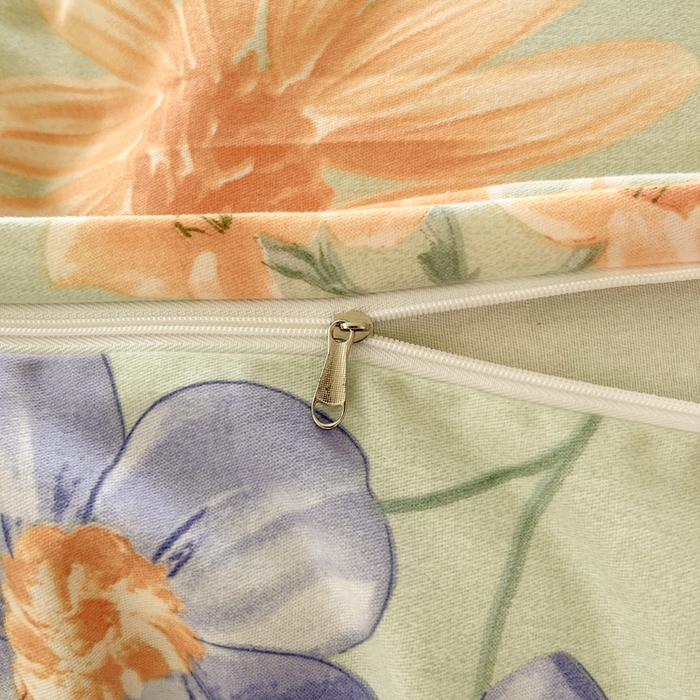 91家纺网 家纺一手货源 找家纺 莱通家纺 2025新款新疆棉加厚生态磨毛印花单被套 安娜