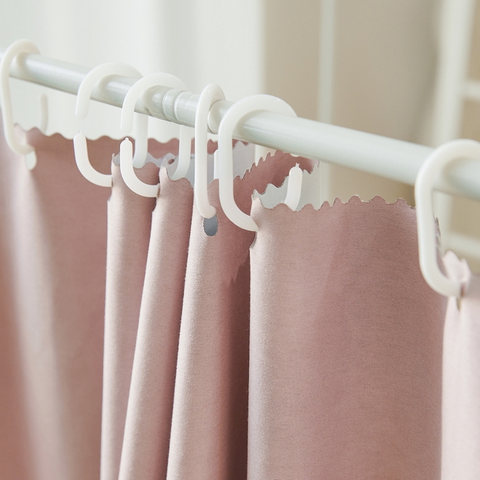 91家纺网 家纺一手货源 找家纺 夏彩 2025新款植绒布蕾丝绣花强遮光铁艺支架学生蚊帐-88625 88625-浅豆沙