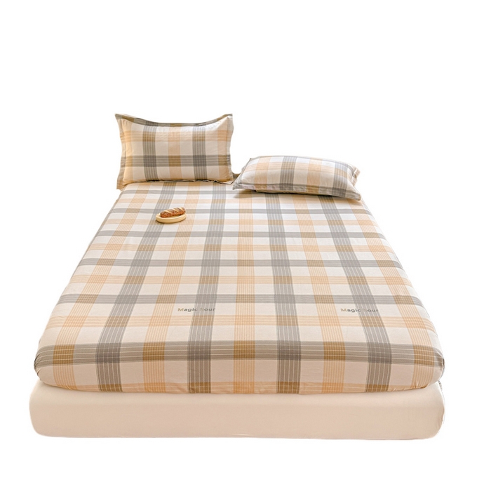 91家纺网 家纺一手货源 找家纺 帛织澜家纺 2025新款喷气12868系列纯棉印花单床笠 佐罗