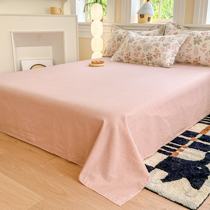 91家纺网 家纺一手货源 找家纺 帛织澜家纺 2025新款12868全棉喷气印花床单单件 洛克庄园-B版