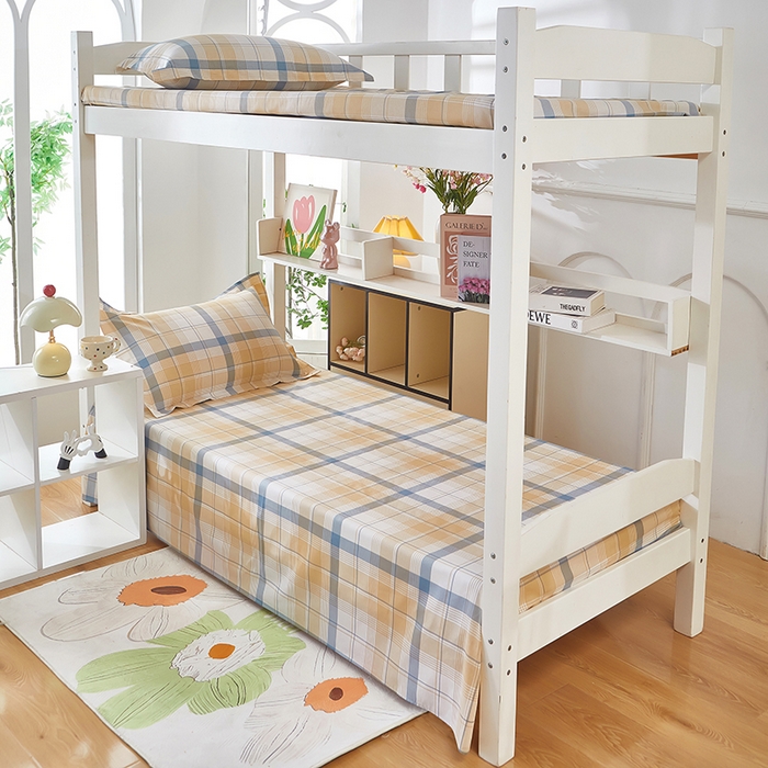 91家纺网 家纺一手货源 找家纺 （总）安逸家纺 2024新款全棉学生三件套纯棉学生宿舍三件套 罗德里