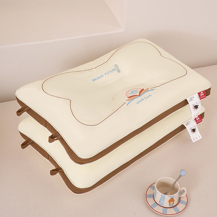 91家纺网 家纺一手货源 找家纺 （总）大熊枕芯 2025新款亲子款好运连连幼儿园儿童学生成人低枕头枕芯单枕芯