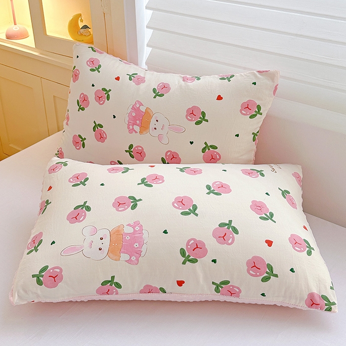 91家纺网 家纺一手货源 找家纺 Mata蔓塔家 2025新款亲肤舒适水洗棉豆豆被被子被芯 蔓塔玫瑰