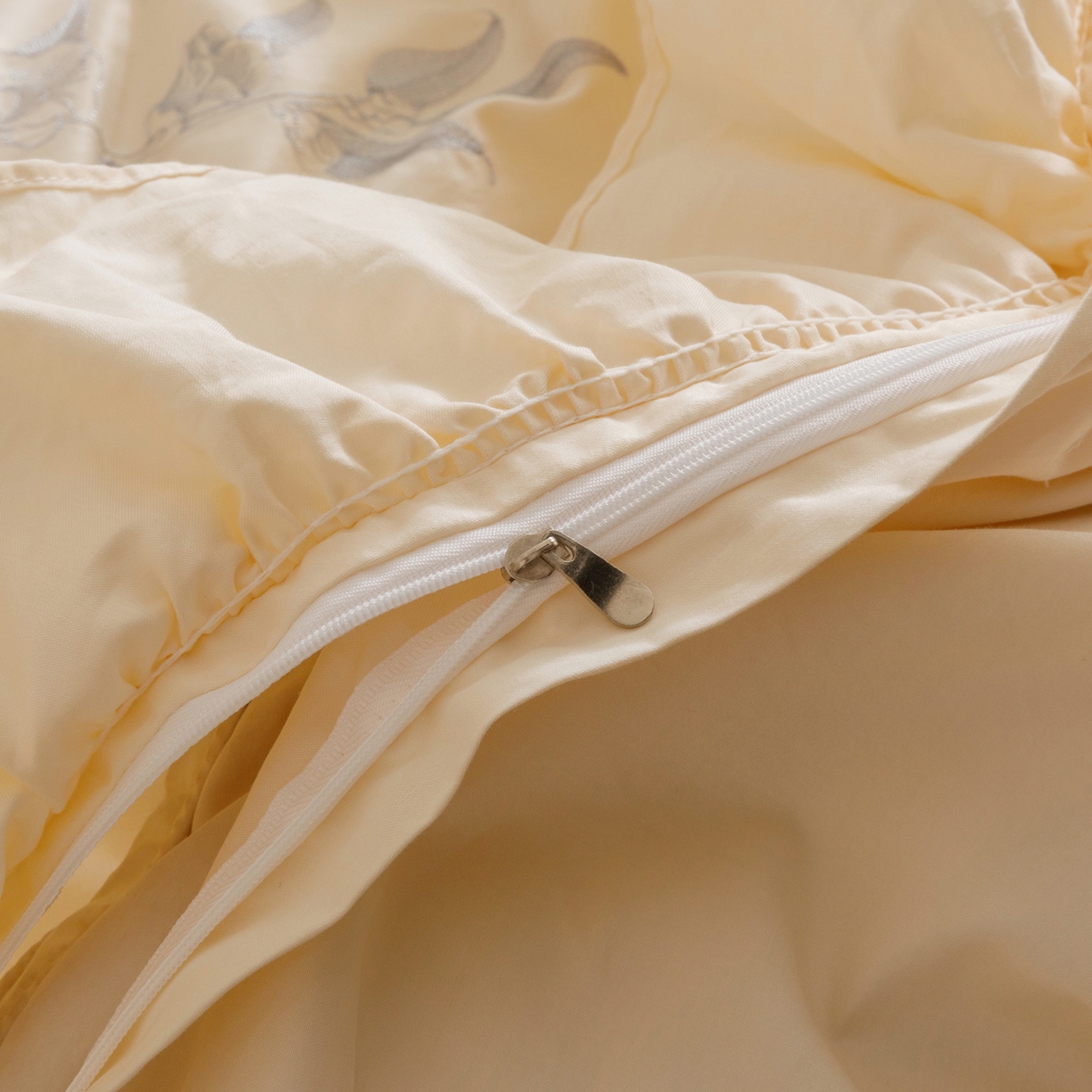 91家纺网 家纺一手货源 找家纺 （总）沐棉家居 2025新款法式轻奢100支贡缎长绒棉四件套