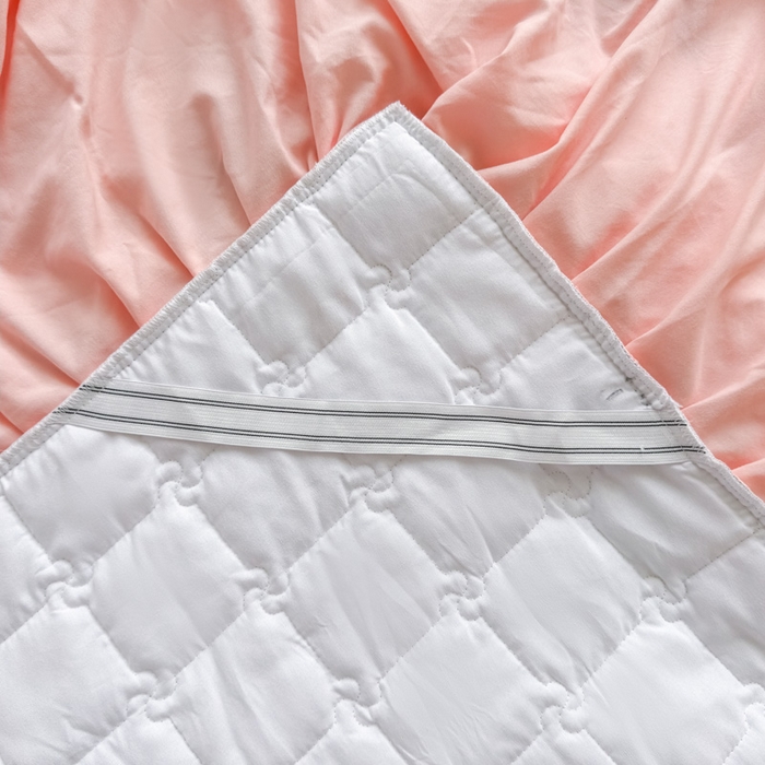 91家纺网 家纺一手货源 找家纺 （总）家之硕家纺 2025春夏新款鹿锦棉蕾丝花边夹棉床裙单床裙床裙单件