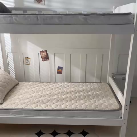 91家纺网 家纺一手货源 找家纺 （总）老帅的工厂店 2025新款A类水洗棉棉花床垫--小床图