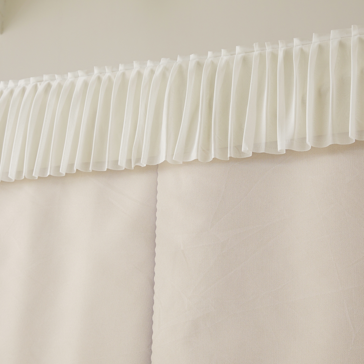 91家纺网 家纺一手货源 找家纺 卓尔居 2025新款学生遮光床帘高精密晨曦系列蚊帐晨曦-米