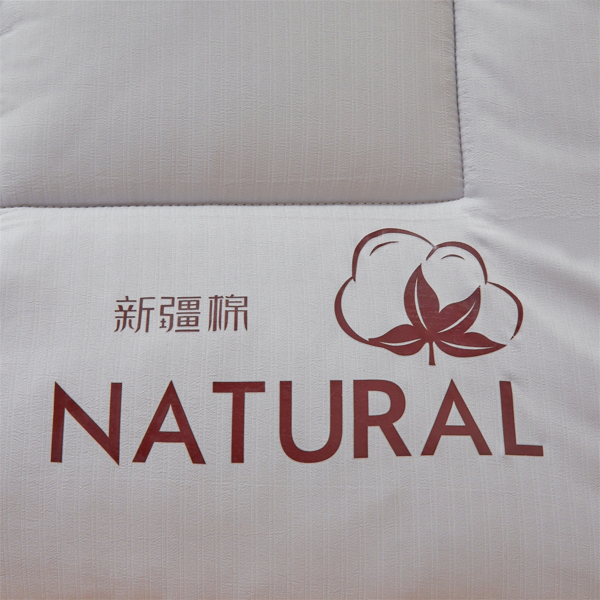 91家纺网 家纺一手货源 找家纺 梵蒂莎 2025新款纯色烫画棉花床垫学生款场景一 冰川灰