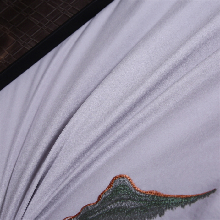 91家纺网 家纺一手货源 找家纺 江山被业 2025新款全棉重工刺绣手工订花蚕丝被婚庆被空调被夏被春秋被单人双人结婚被（有控价+100） 灰色