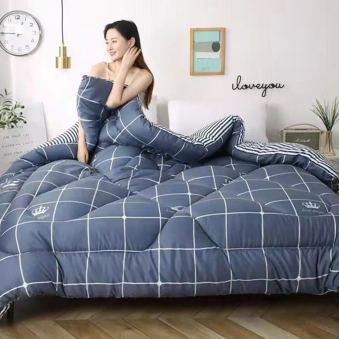 91家纺网 家纺一手货源 找家纺 （总）南方印象 2025新款水洗棉冬被