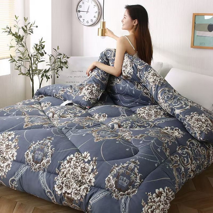 91家纺网 家纺一手货源 找家纺 （总）南方印象 2025新款水洗棉冬被