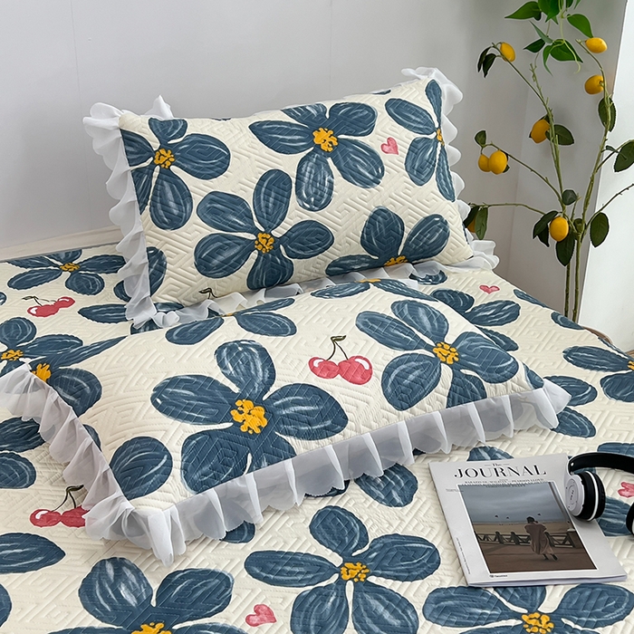 梦舒羽2025新款夹棉花边双人枕套单人加厚短款枕芯套-单只装 梦露公园