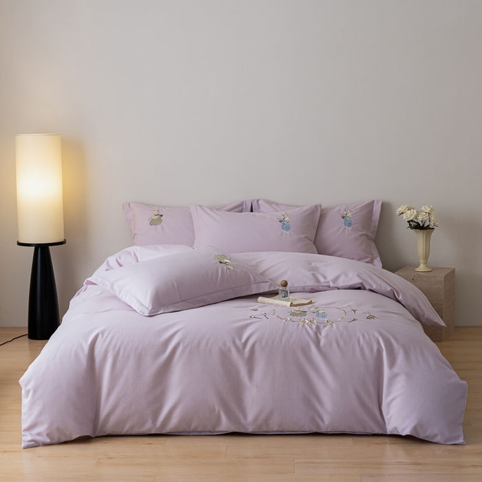 巧玲珑 2025新款生态四件套卡诺其-香芋紫