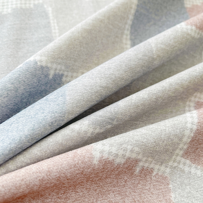 91家纺网 家纺一手货源 找家纺 名优家纺 2025新款100%全棉纯棉磨毛数码印花床裙单品床裙单件单床裙 安格斯-粉